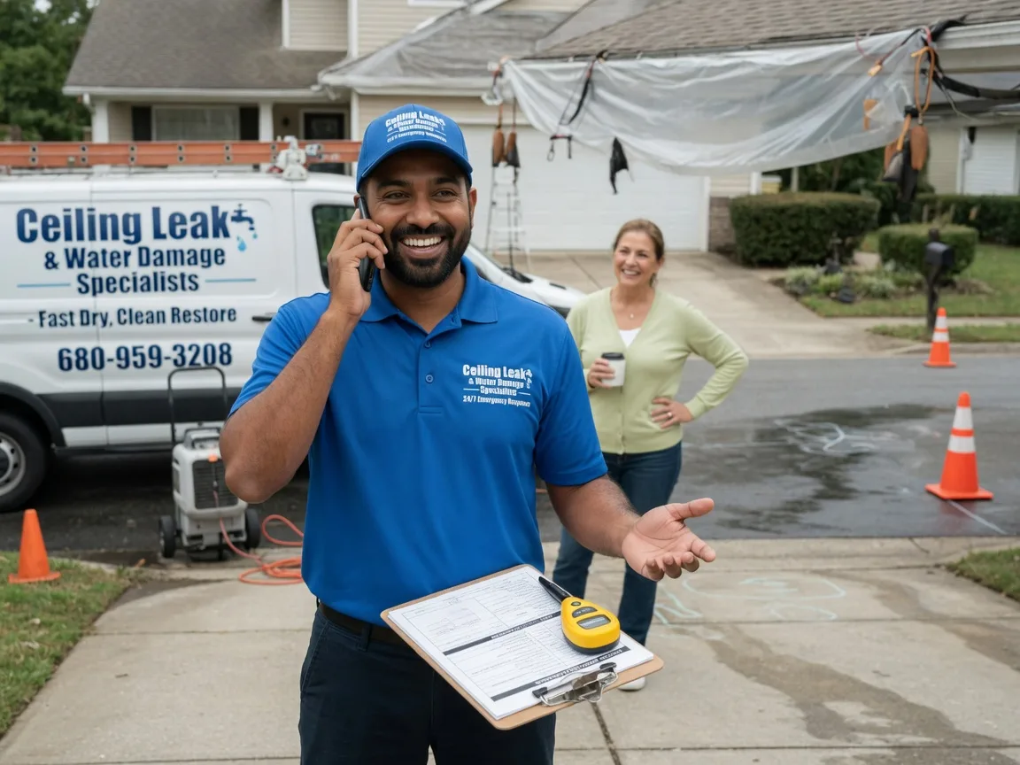 Ceiling Leak Cleanup Athens, WV FAQs